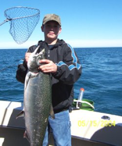 Charter Fishing Kenosha Wisconsin with Rainmaker Sportfishing Charters